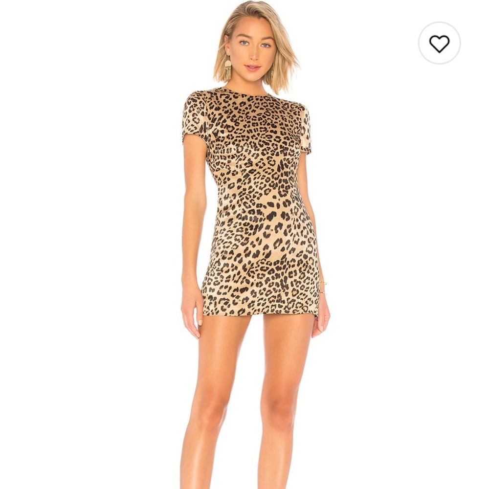 House of Harlow 1960× Revolve Delphine Cheetah Mini Dress